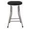 Flash Furniture Foldable Stool with Black Plastic Seat and Titanium Frame, PK2 2-DAD-YCD-30-GG - alternate 10